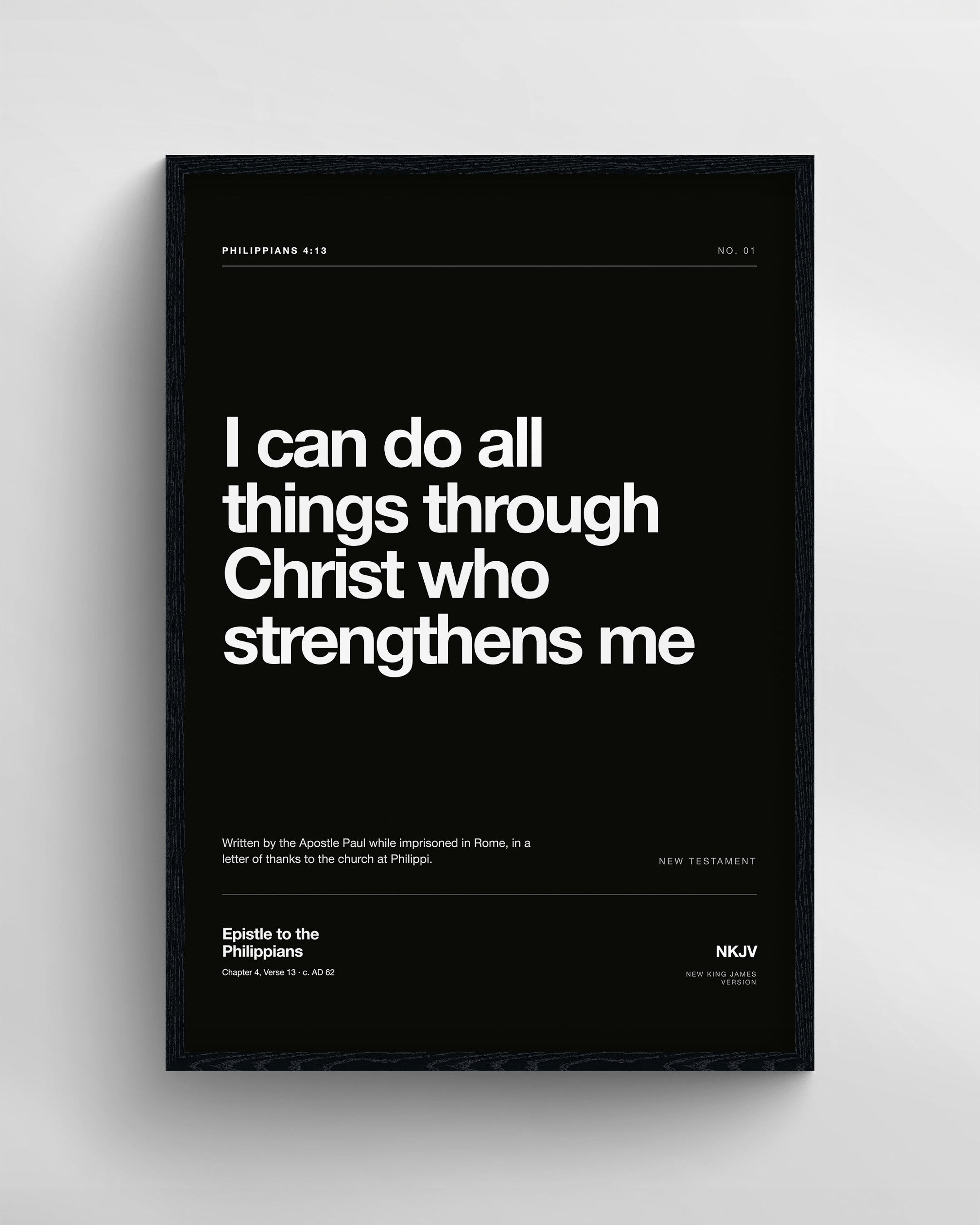 Philippians 4:13 | Black