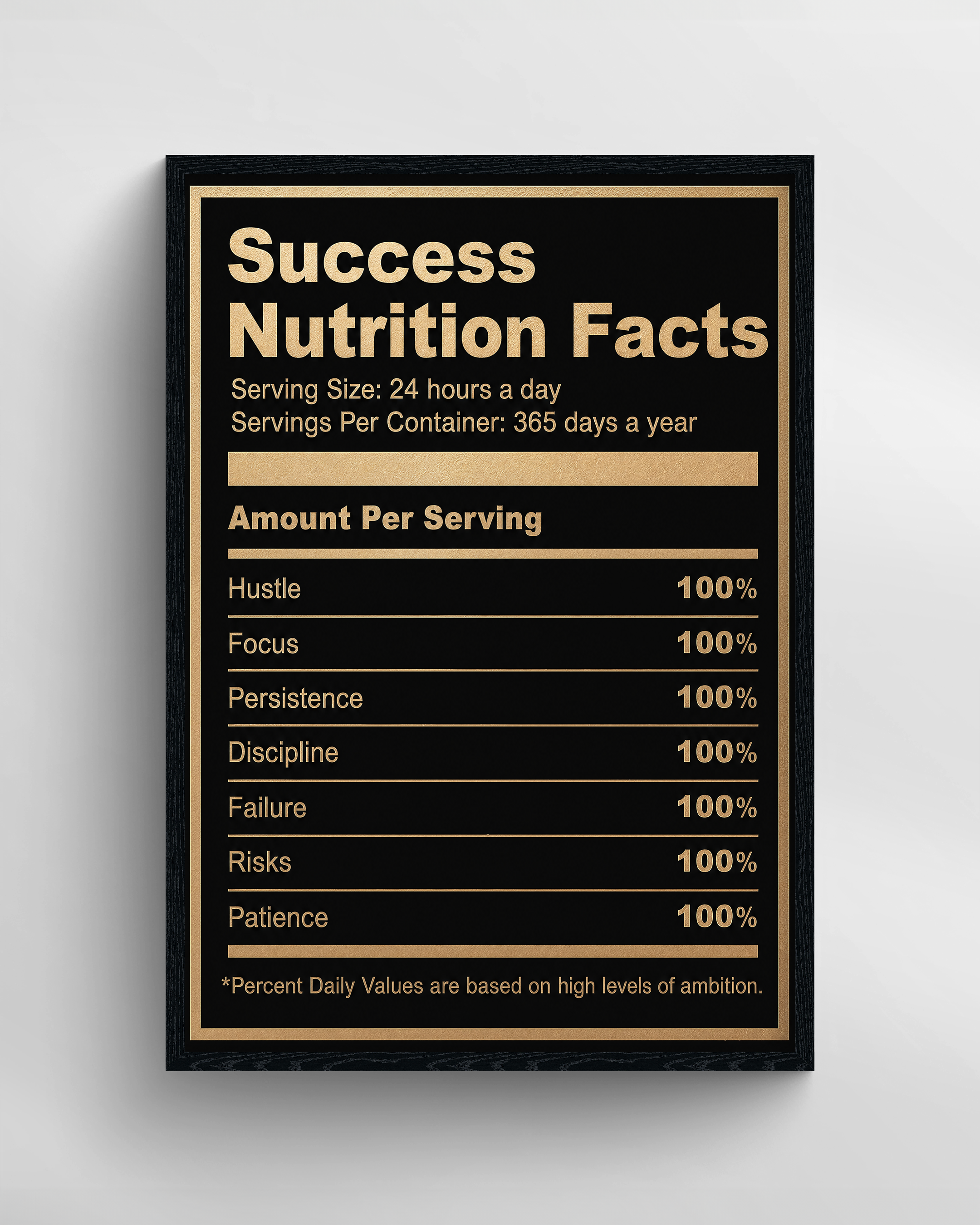 Ingredients For Success (Gold)