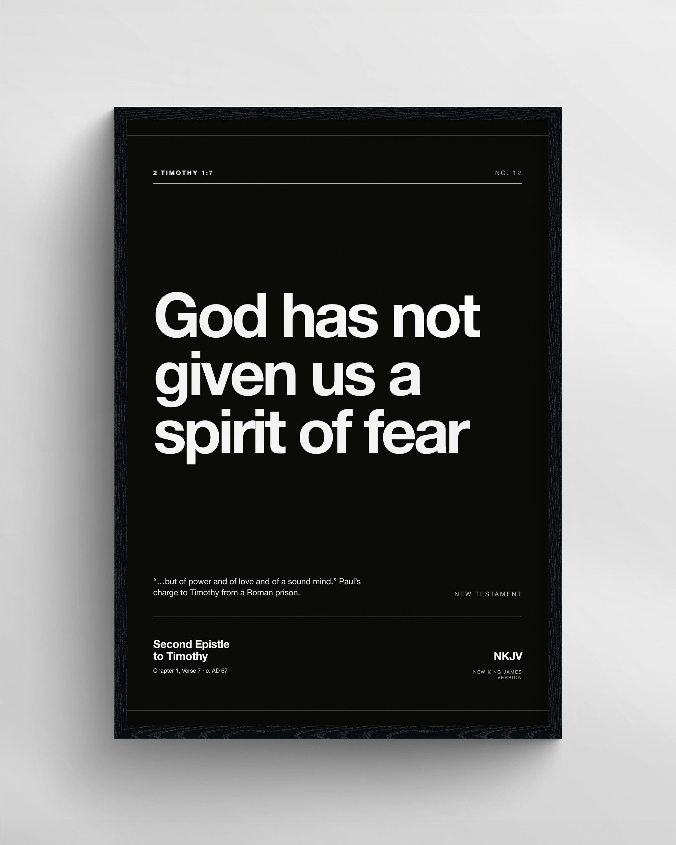 2 Timothy 1-7 | Black