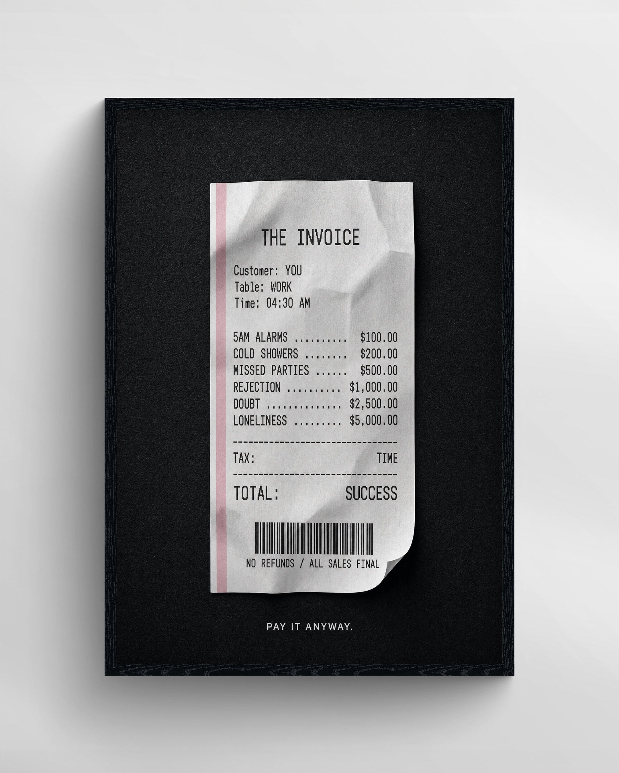 THE INVOICE