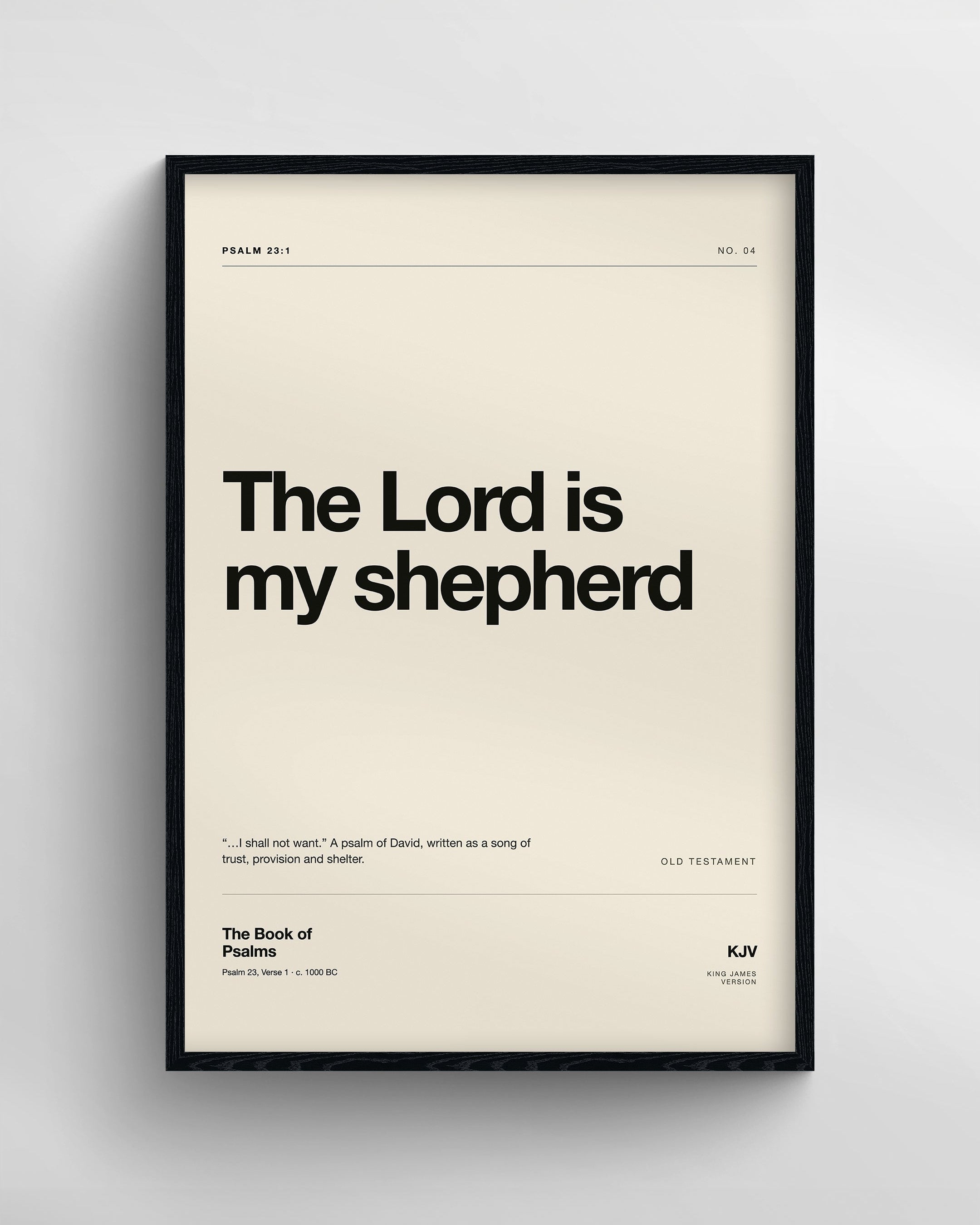 Psalm 23:1 | Cream