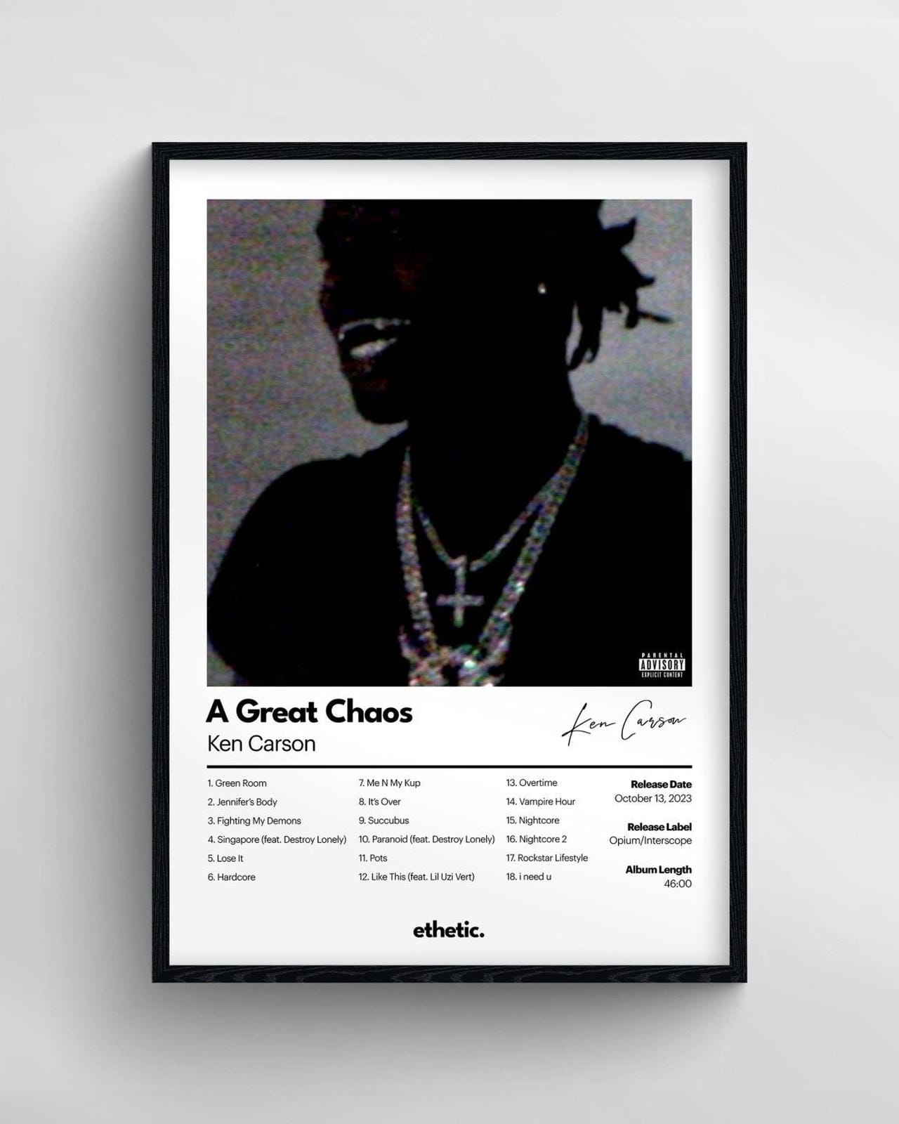 A Great Chaos - ethetic