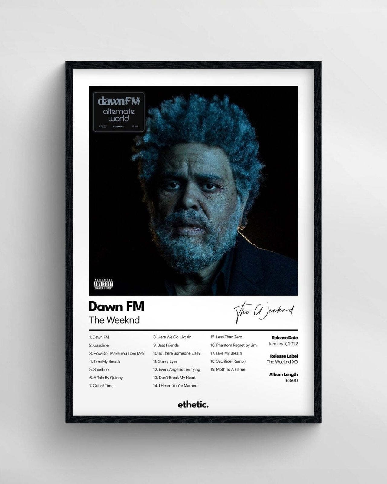 Dawn FM - ethetic