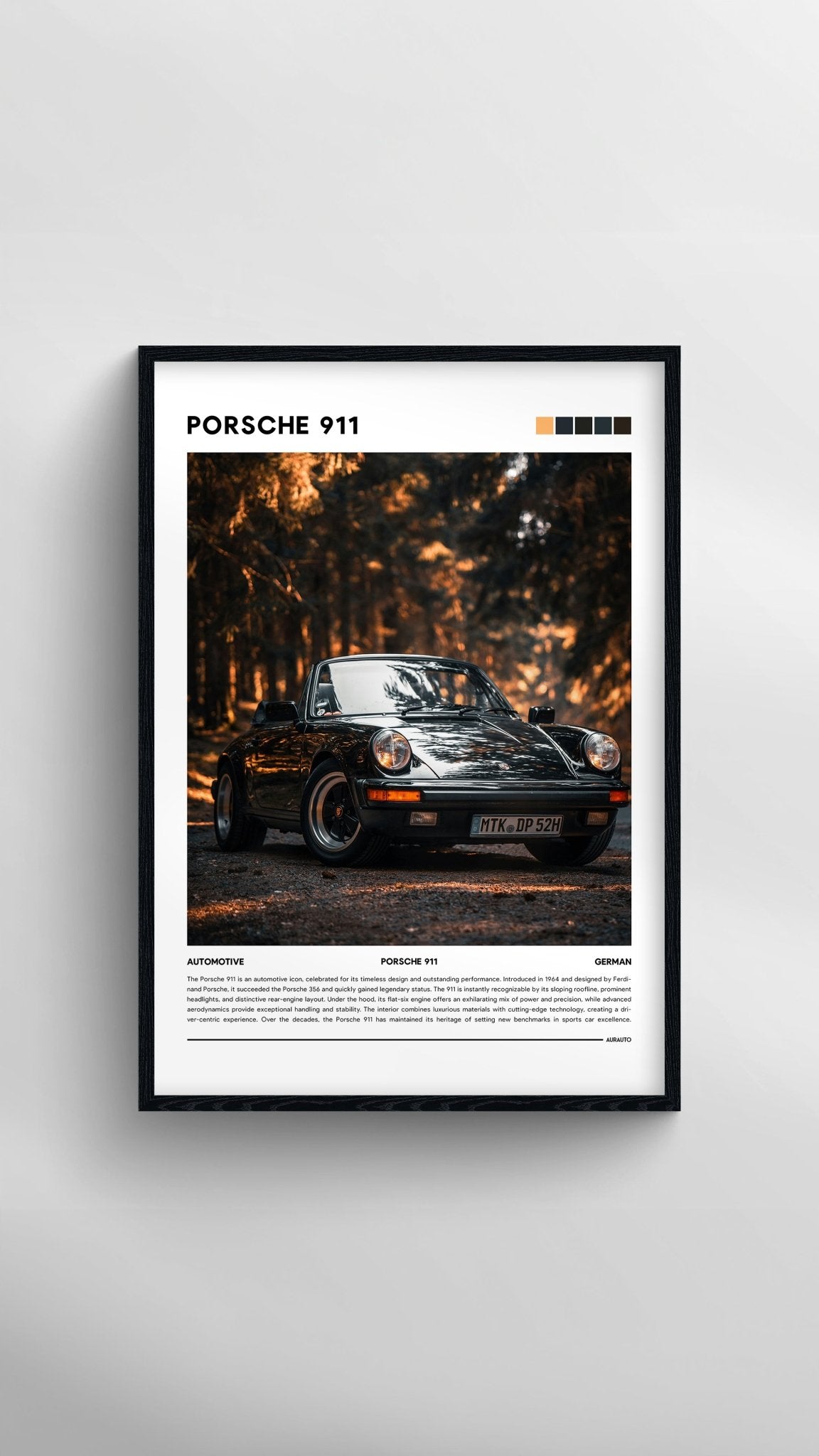 PORSCHE 911 (Forest) - ethetic