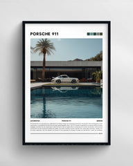 PORSCHE 911 (White Pool) - ethetic