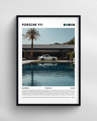 PORSCHE 911 (White Pool) - ethetic