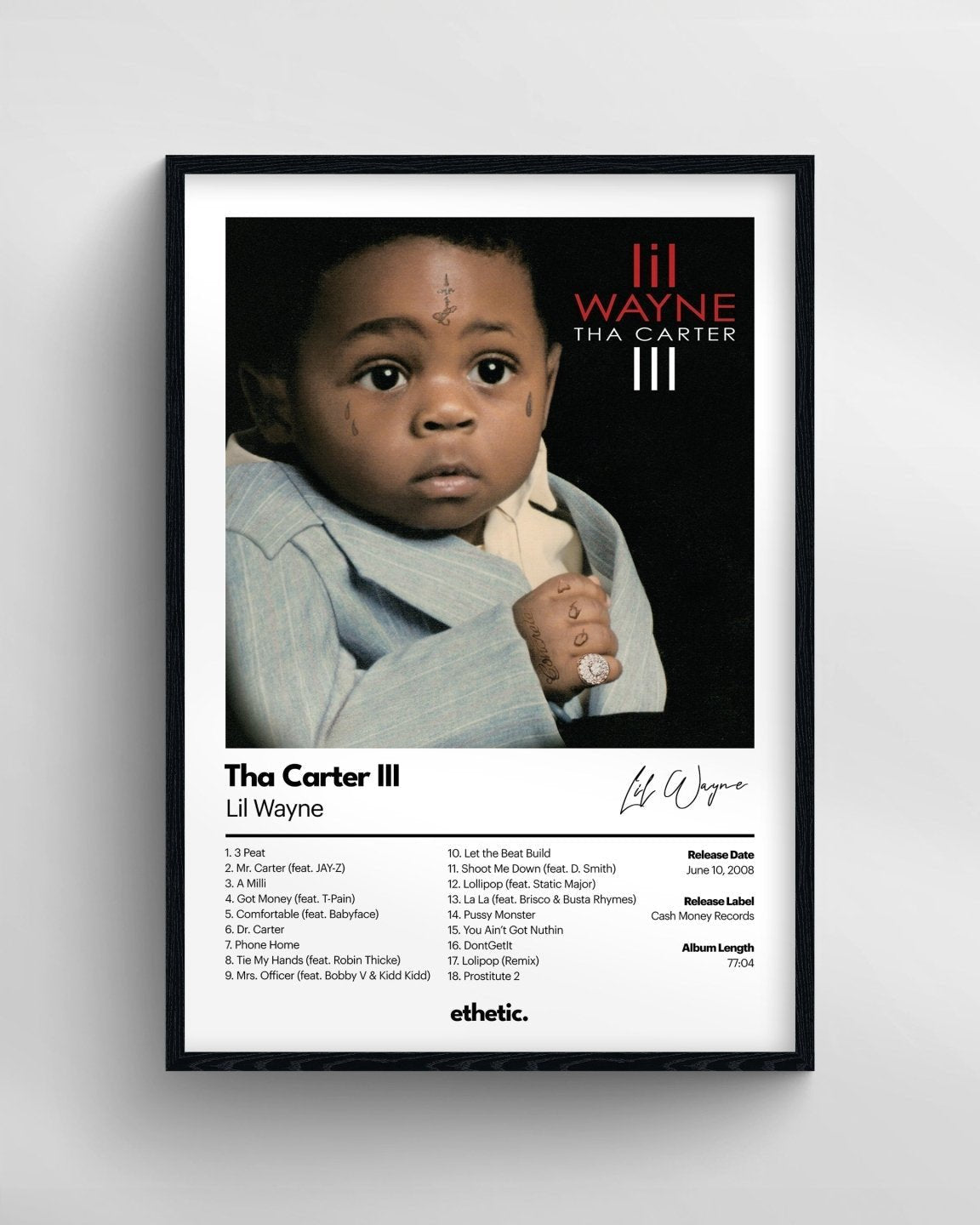 Tha Carter III - ethetic