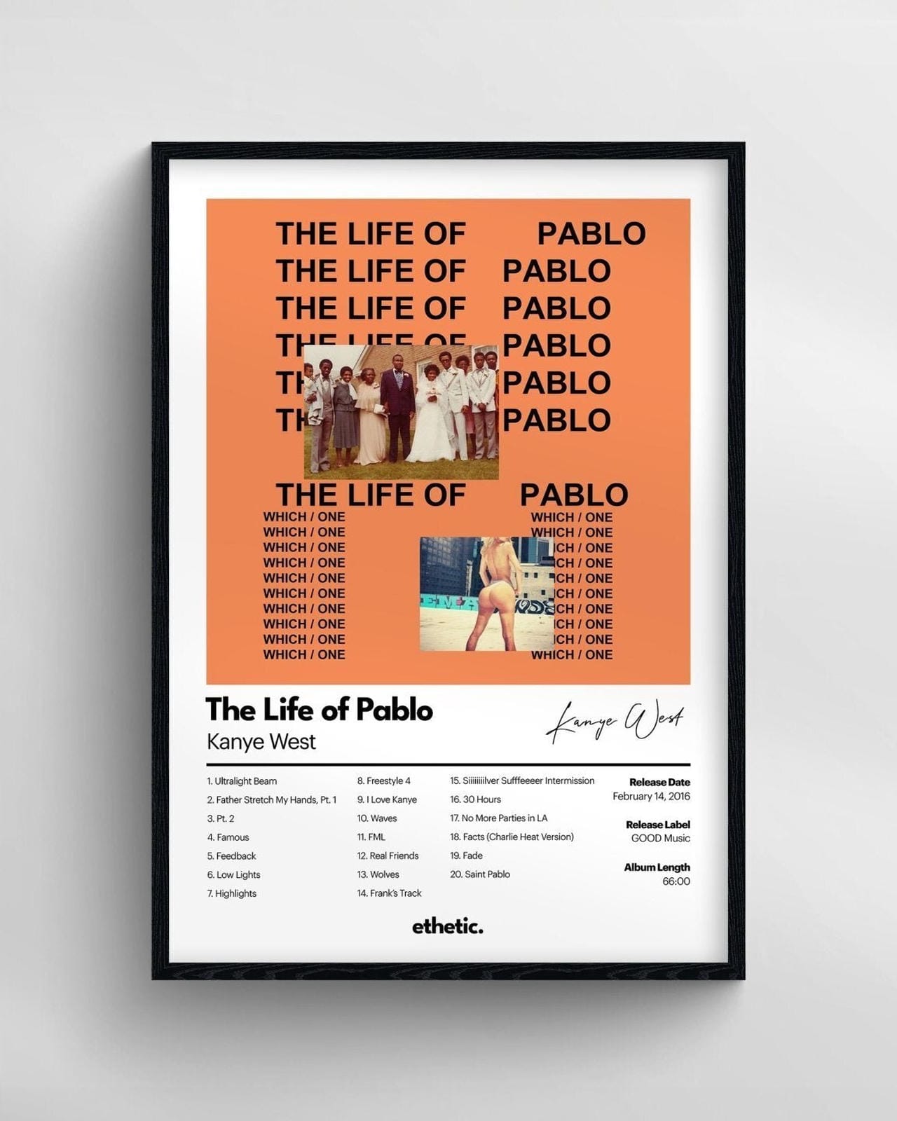 The Life of Pablo - ethetic