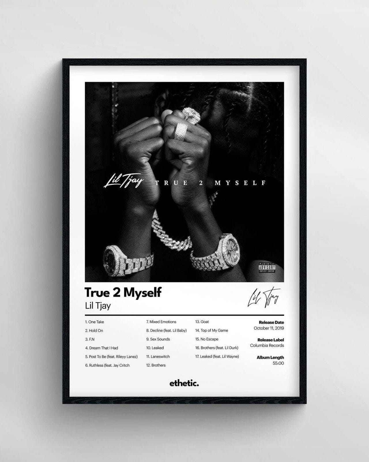 True 2 Myself - ethetic