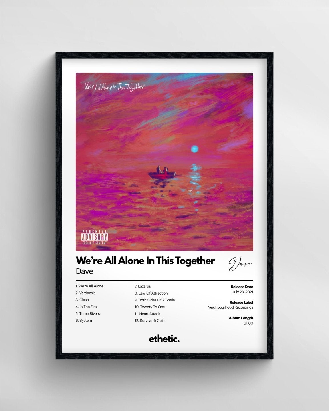 We're All Alone In This Together - ethetic